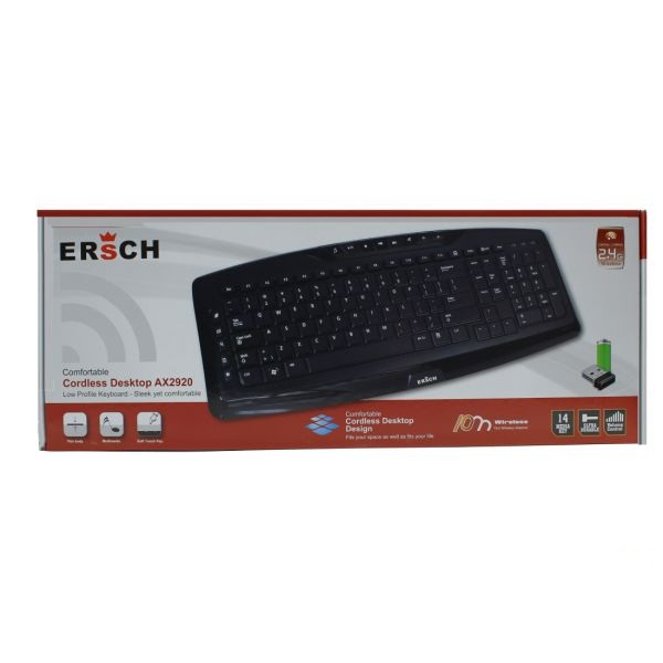 کیبورد بیسیم ersch 2920